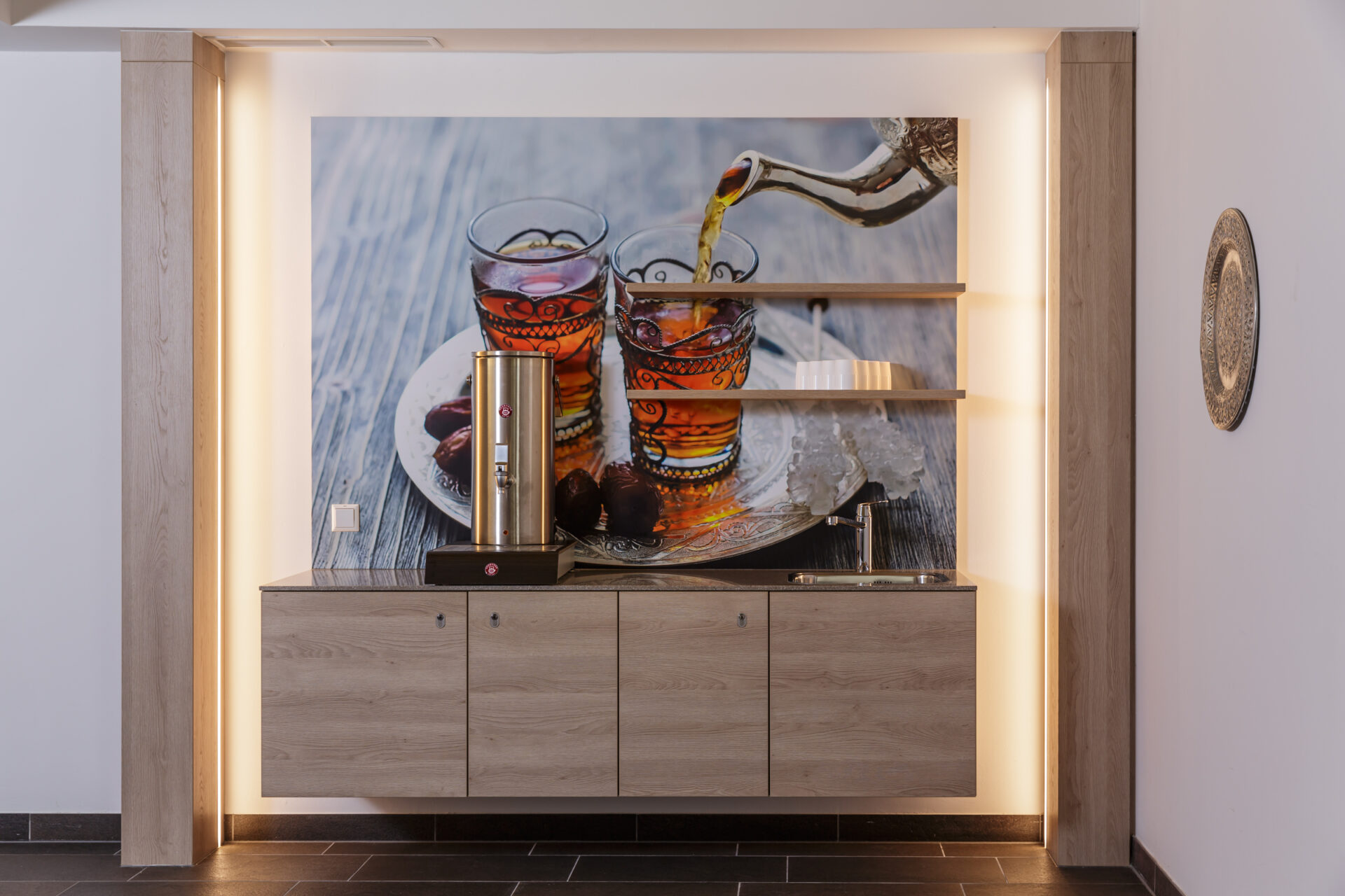 Teebar in der Gesundheitstherme Wildbad
